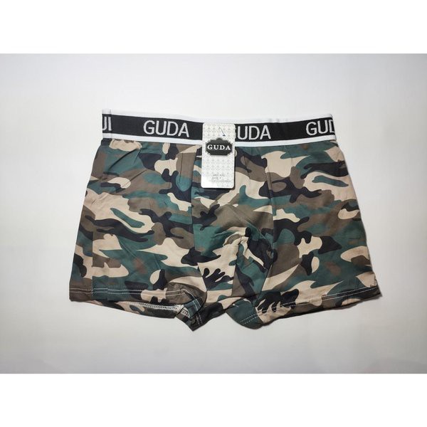 3 Pcs Celana Dalam Boxer Guda - CD Pria Dewasa - Motif Army / Loreng