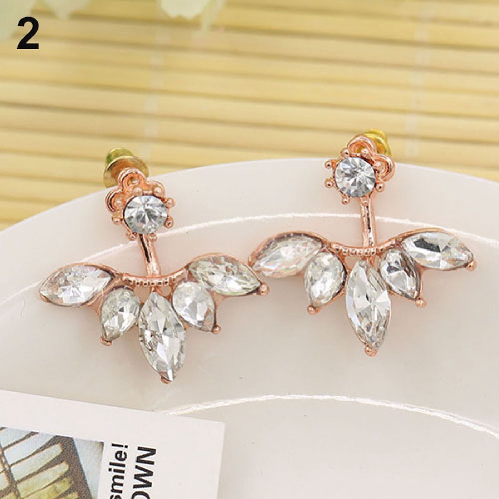 Hu Hu Hu Hu Hu Alat Bantu Pasang Kacamata♡ 1 Pasang Anting Serbaguna Warna Rose Gold Untuk Hadiah