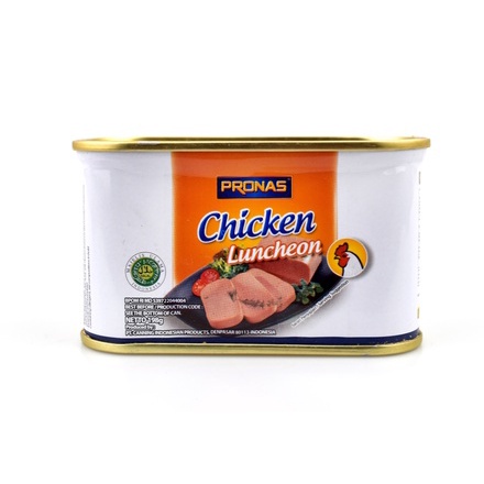 

DAGING HAM AYAM SAPI CHICKEN BEEF LUNCHEON DAGING PRONAS KALENG 198 GR