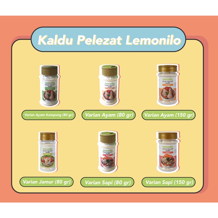 

uuttudd Lemonilo Kaldu Pelezat Alami Ayam 150 Gr Fsfs201