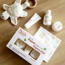 Buds Cherished Organic Starter Kit Set Perawatan Kulit Bayi