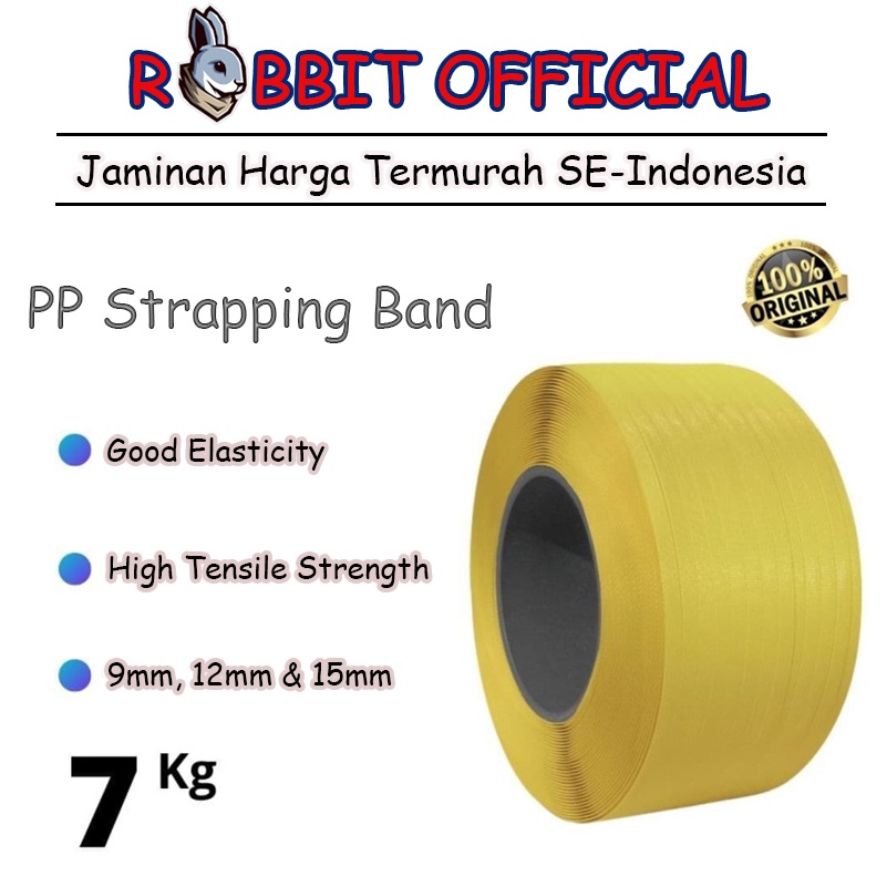 

Tali Strapping Band / Tali Packing / Tali Klem - 9mm, 12mm & 15mm