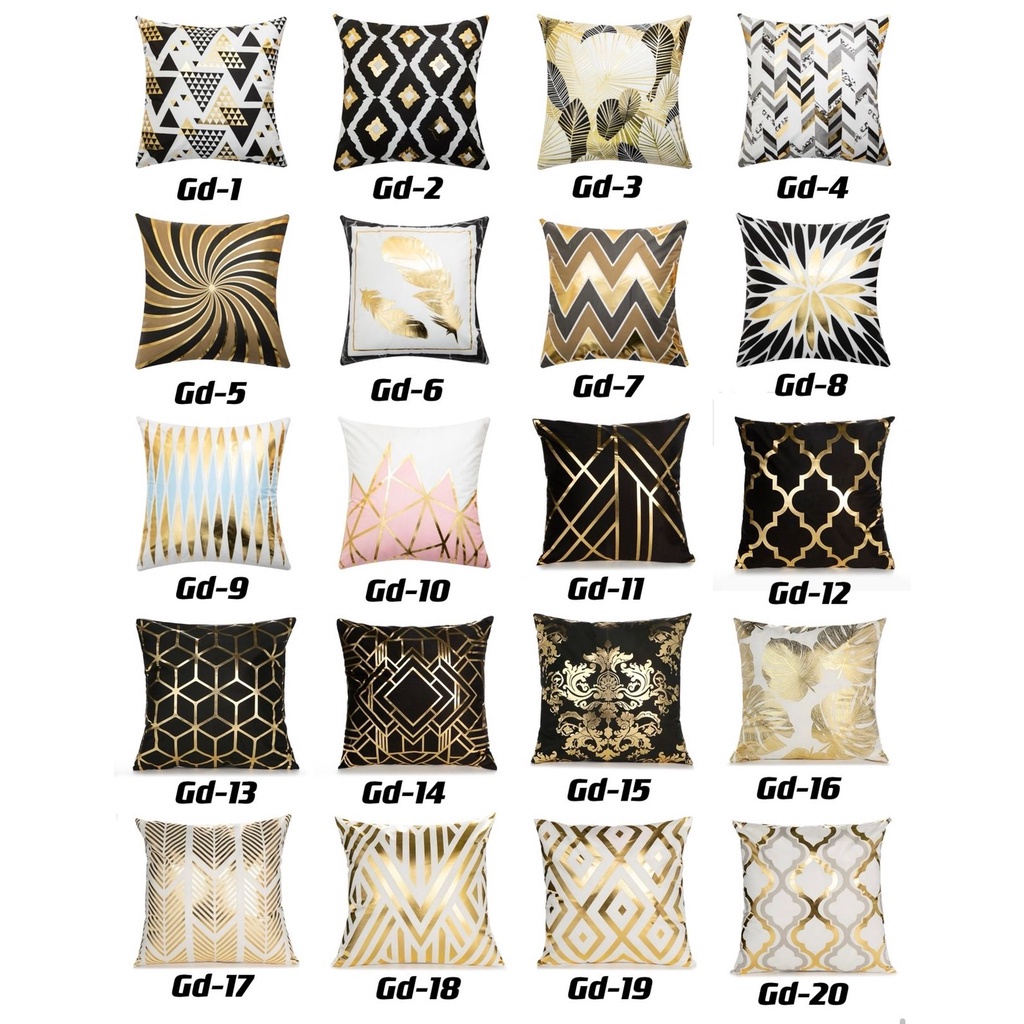 Utama Jakarta Baru - Sarung Bantal Sofa Motif Modern Minimalis 45x45cm