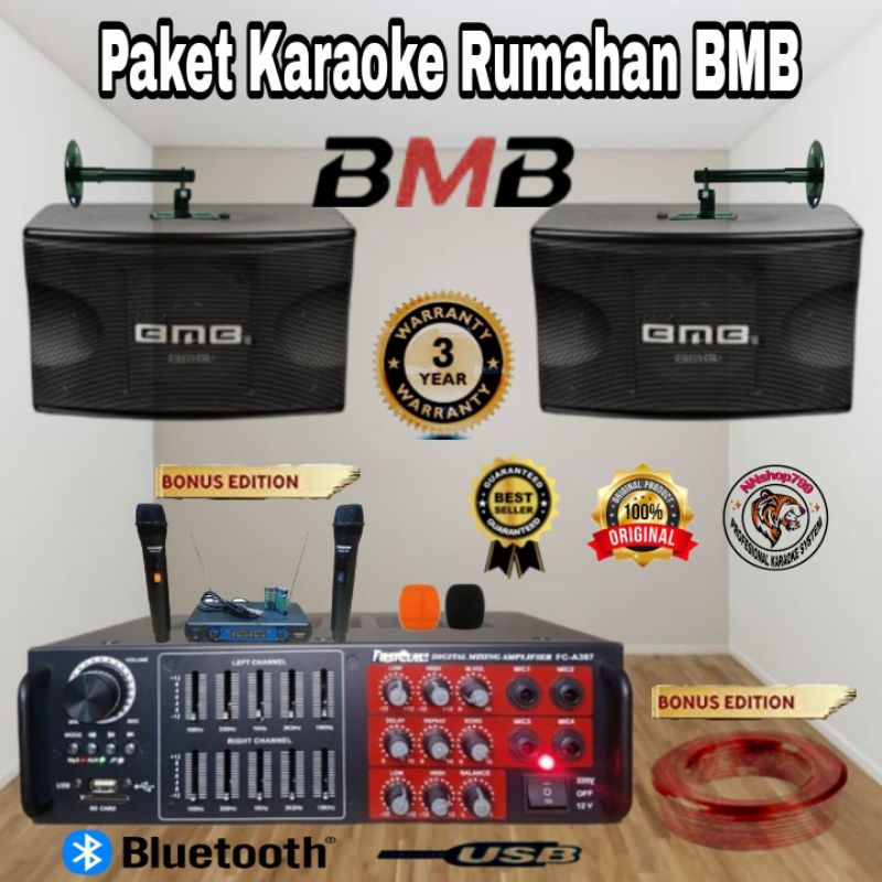 Paket Karaoke Rumahan BMB CS 450V / Professional Speaker BMB CS 450V Original 2