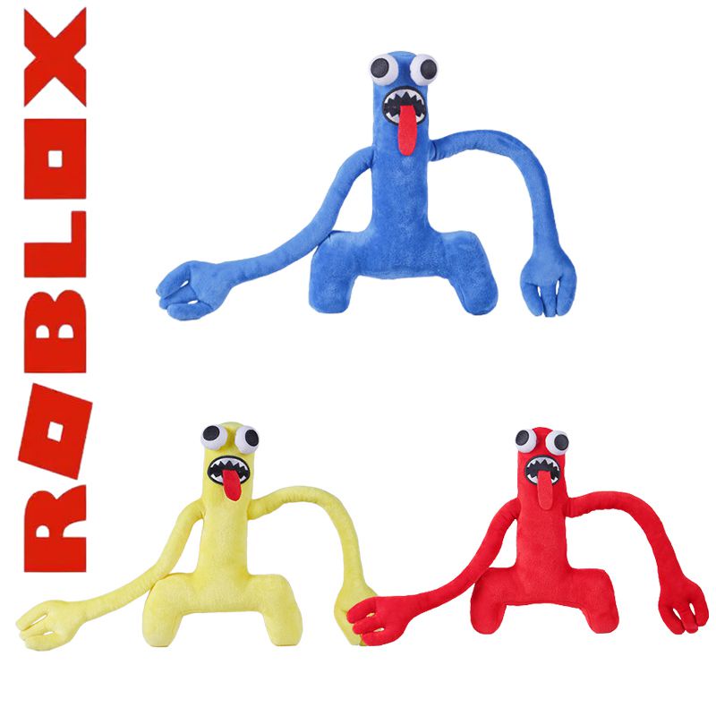 Roblox Rainbow Friends Plush Toy Boneka Stuffed Lembut Dan Teliti Kerajinan Tangan Untuk Anak-Anak