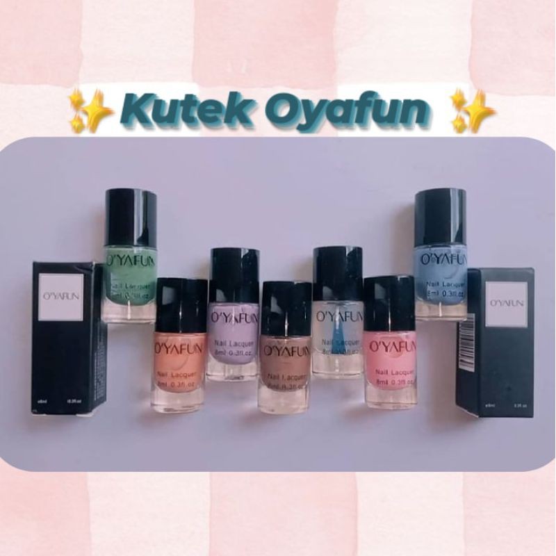 KUTEK OYAFUN PEEL OFF