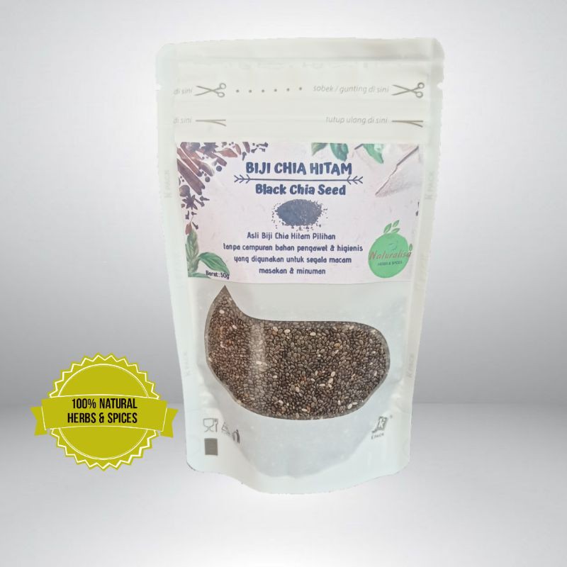 

BIJI CHIA HITAM/BLACK CHIA SEED PREMIUM