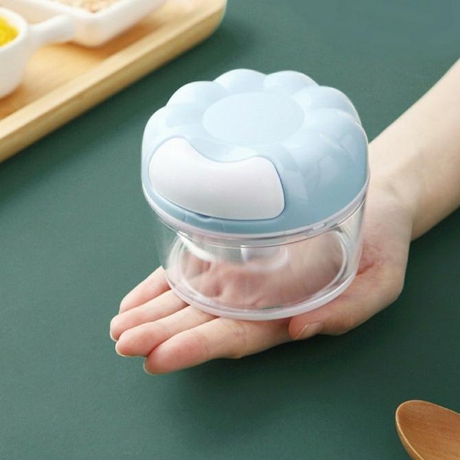 Mudah Ad162 Chopper Pemotongan Bawang Manual - Merah Muda Limited