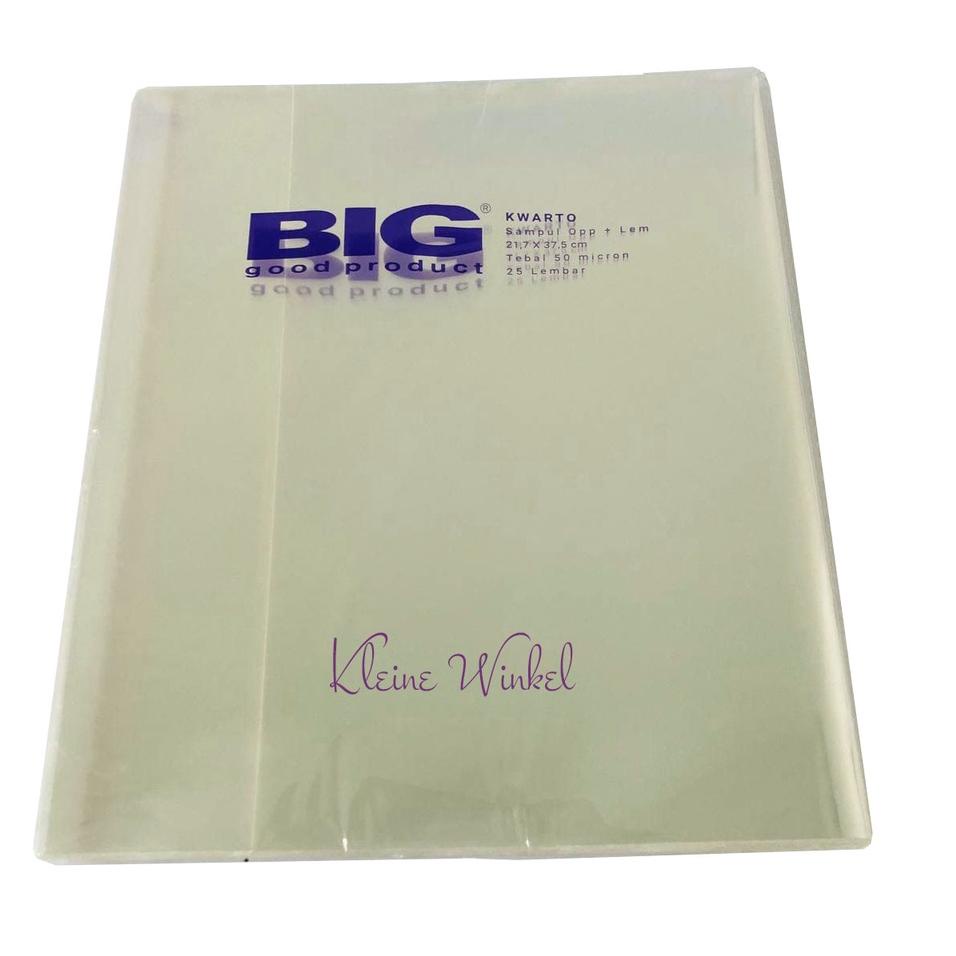 

Big Sale➟ Sampul Buku Plastik OPP BIG Kwarto, Boxy, LKS, Folio D44 ➟