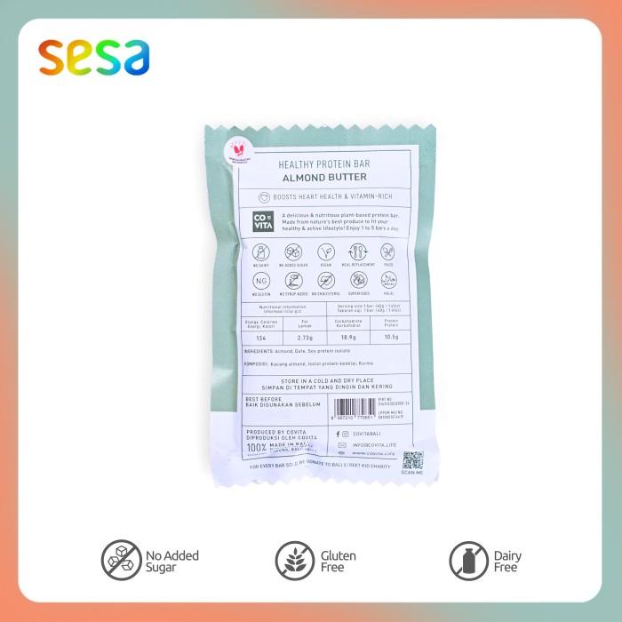 

Covita Healthy Protein Bar Almond Butter 40 g Best Seller