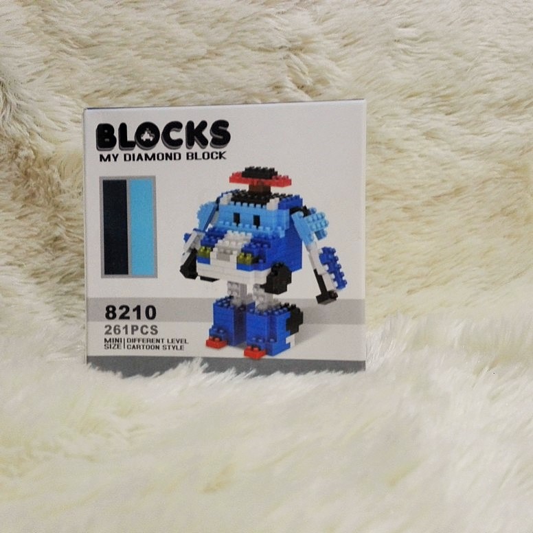 Nano mini block lego robocar poli 313 pcs