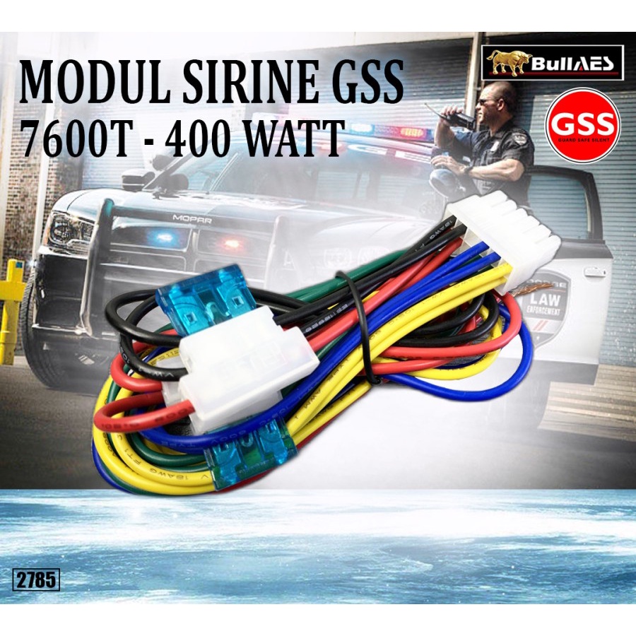 Modul Sirine GSS Dual Power 400 Watt Guard Safe Sirene GS7600