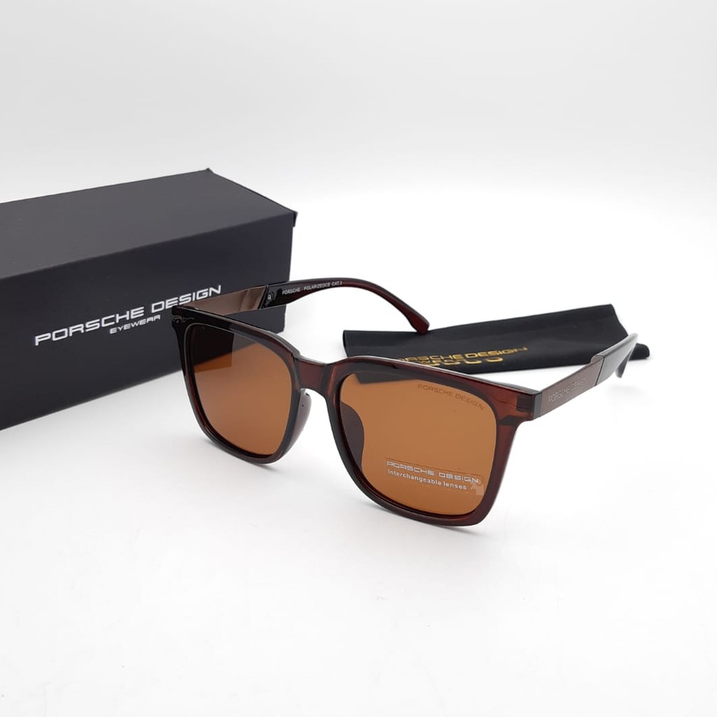 Kacamata Hitam Pria MODEL TERBARU !!! Kacamata  Porsche Design A825 Bisa COD