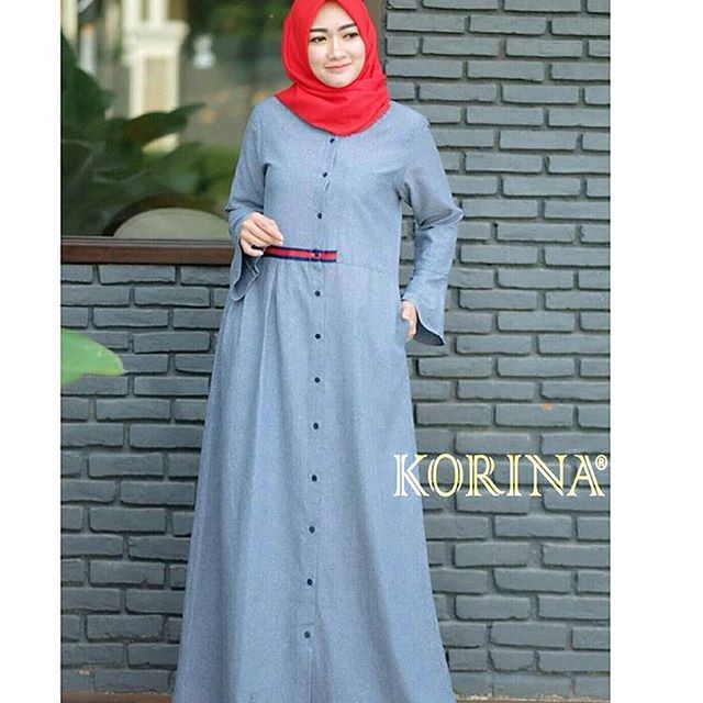 Denim Dress by Rumah Busana Korina