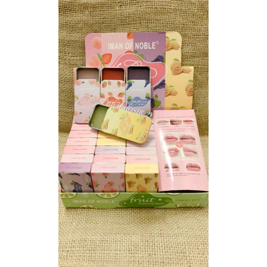 LIPBALM IMAN OF NOBLE FRUIT 8373 / SOLID LIPBALM FRUIT