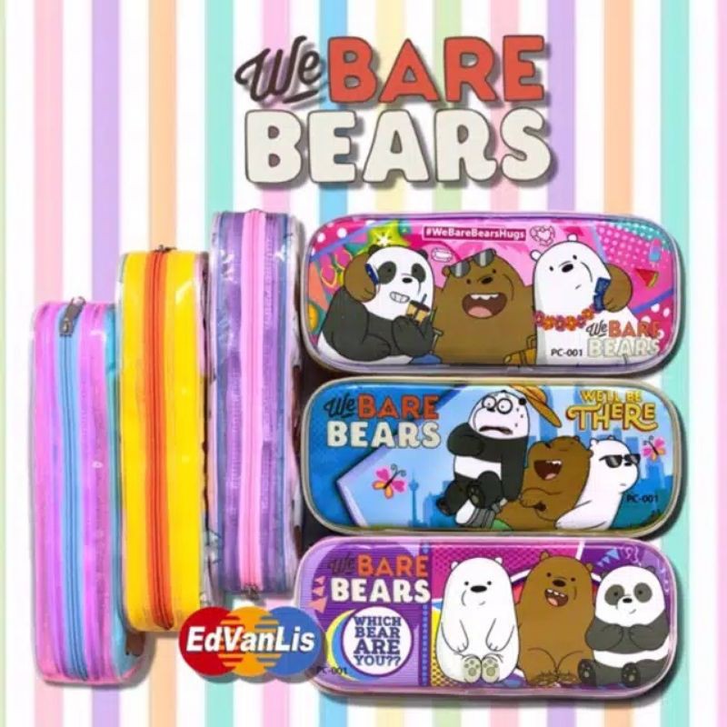 

Kotak pensil we bare bear