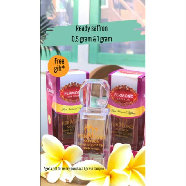 BERKAH SAFFRON) THE RED GOLD PREMIUM SAFFRON FROM IRAN FIRST HAND