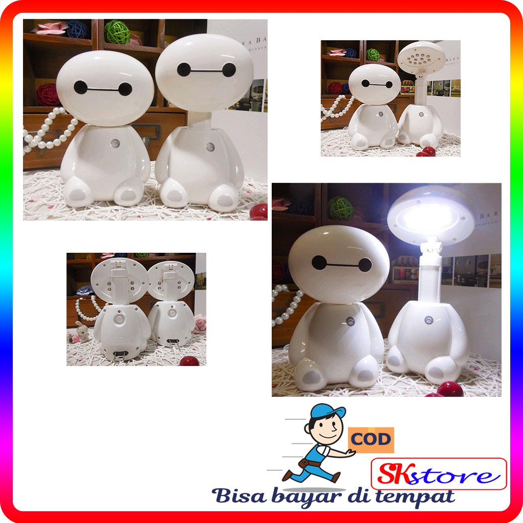 Lampu belajar kartun baymax | Shopee Indonesia