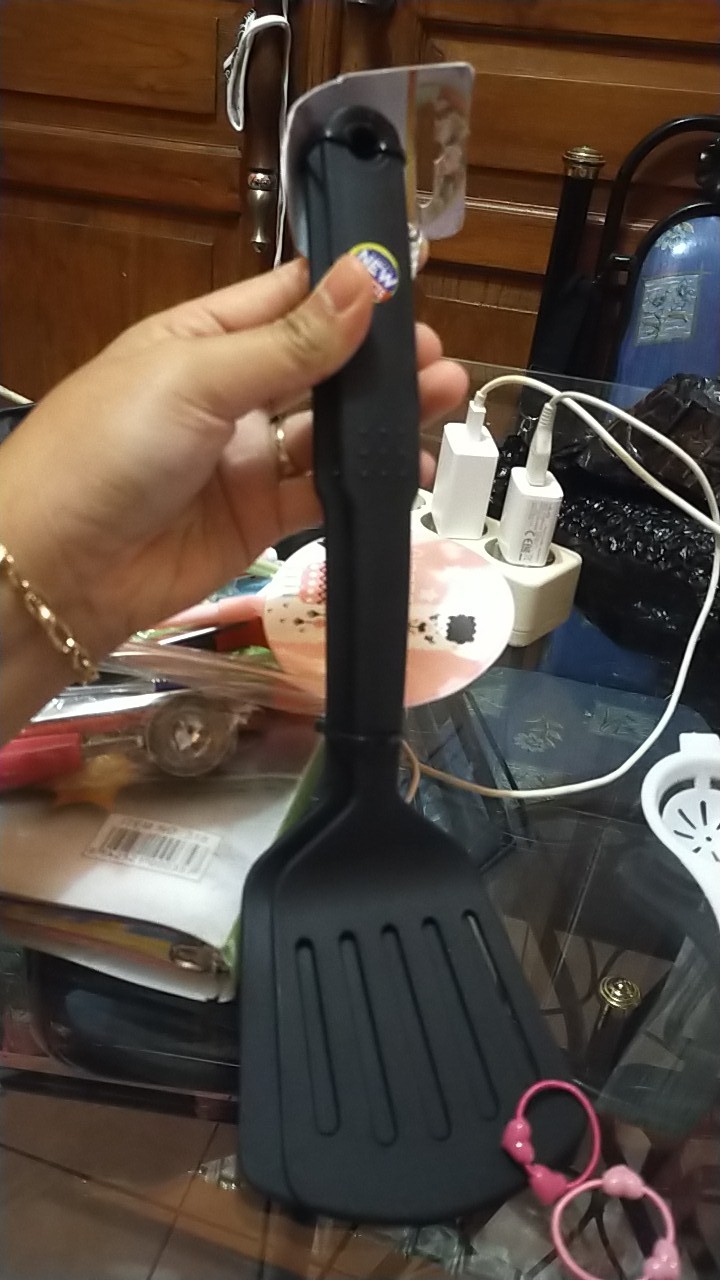 Batamgrosir.id | Sendok Masak Set 2in1 - Spatula Set Isi 2 - Sutil Masak Heston Hawaii 6900c+d