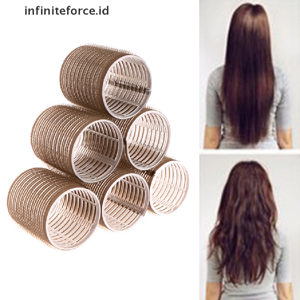 (Infiniteforce.Id) Alat Pengeriting Rambut Self Grip Untuk Salon