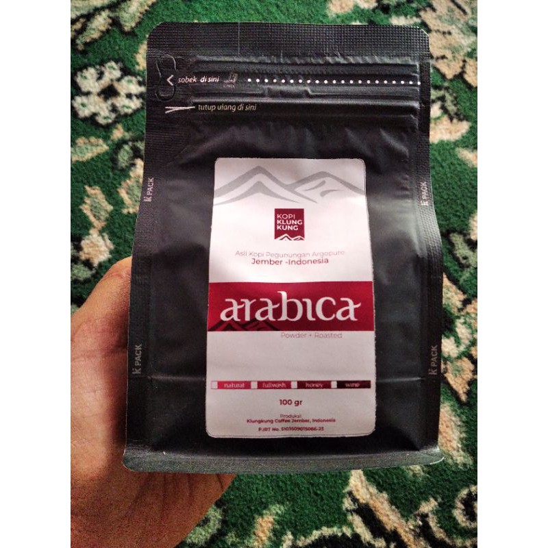 

ARABIKA NATURAL SINGLE ORIGIN ARGOPURO