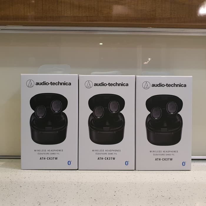 Audio Technica ATH-CK3TW Earbuds Wireless ATH CK3TW In-Ear Headphones