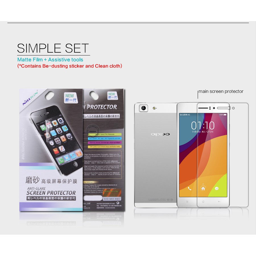 Nillkin Antiglare Screen Protector Oppo R5