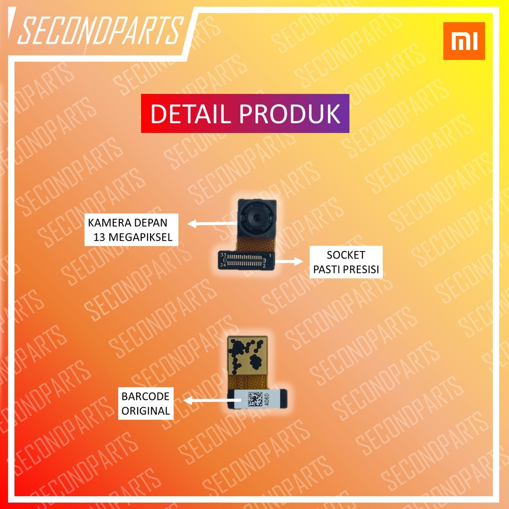 KAMERA DEPAN FRONT CAMERA XIAOMI MI4 MI 4 ORIGINAL ASLI COPOTAN