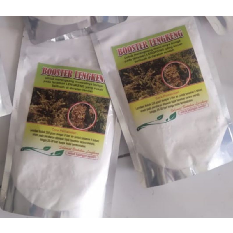 Boster Kelengkeng / Pupuk Perangsang Buah 2 Pcs x 250 gr Murni Original