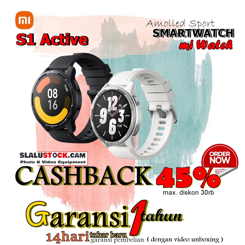 Mi Watch S1 Active Smartwatch Fitness