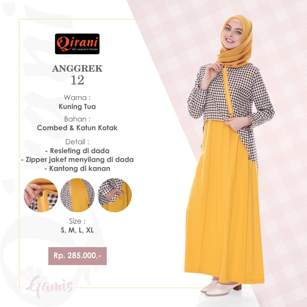 GAMIS QIRANI ANGGREK 12