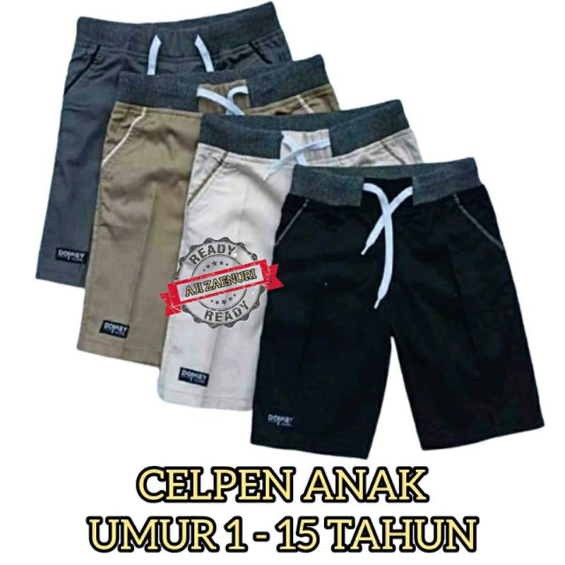 Celpen pendek Anak cowok Laki laki cewek 1_15 tahun / celpen anak laki laki Umur 12 | celana pendek anak laki laki cowok umur 10 11 12 13 14 15 tahun | celana pendek chinos cinos cino anak laki