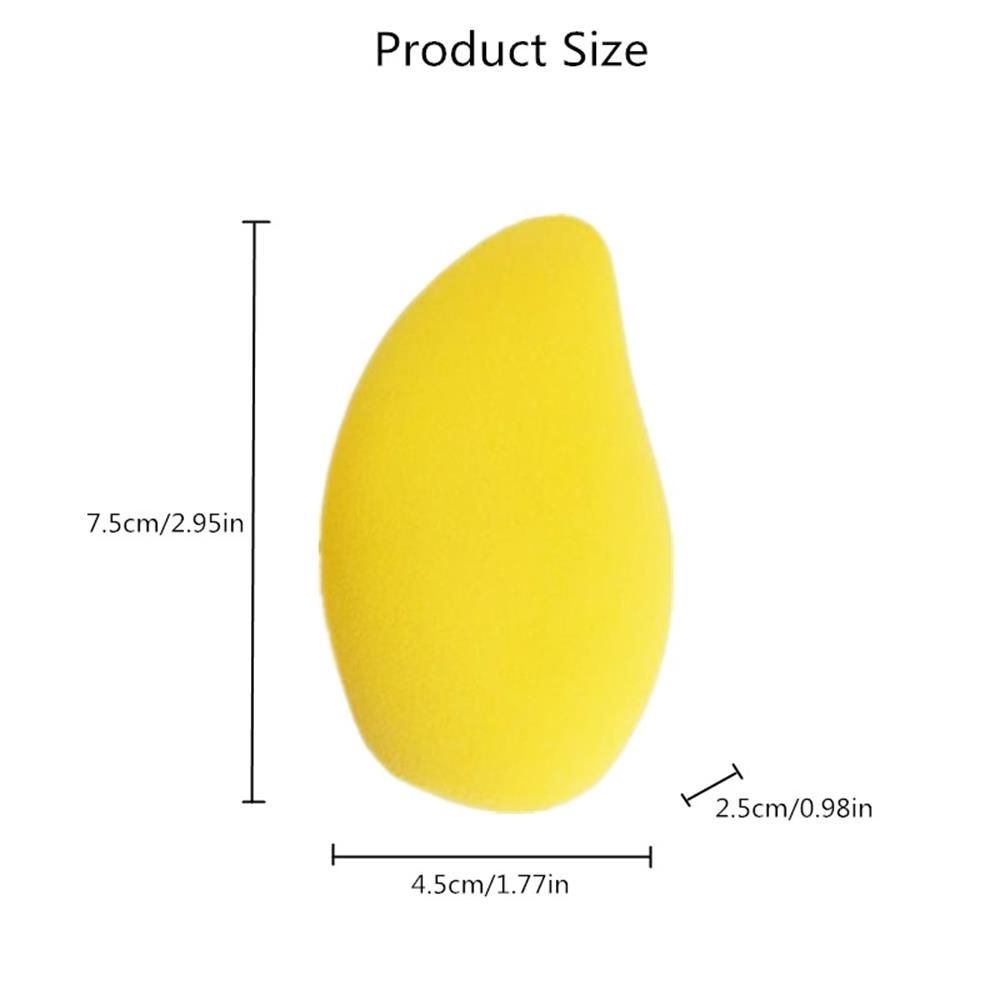 Mango Spons Beauty Blender Bentuk Telur Mangga Untuk Foundation / Bedak