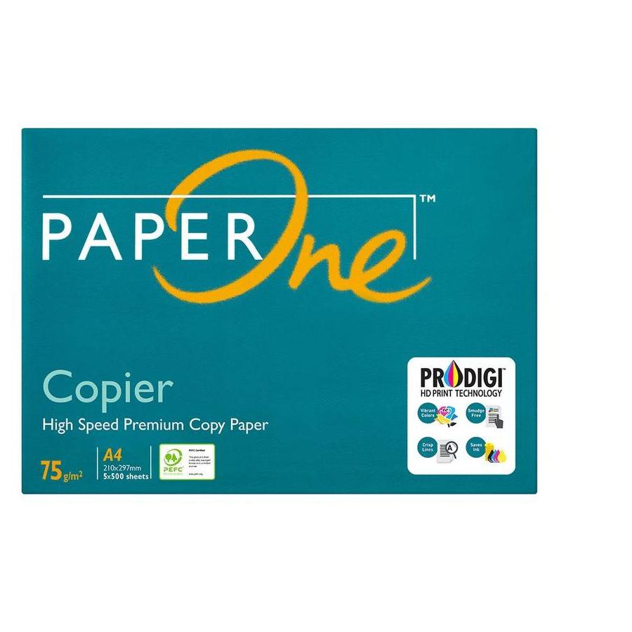 

READY ✅PaperOne Kertas A4 75gr Copier 1 Rim (500 lembar) Kertas HVS A4 Kertas Fotocopy|RA7