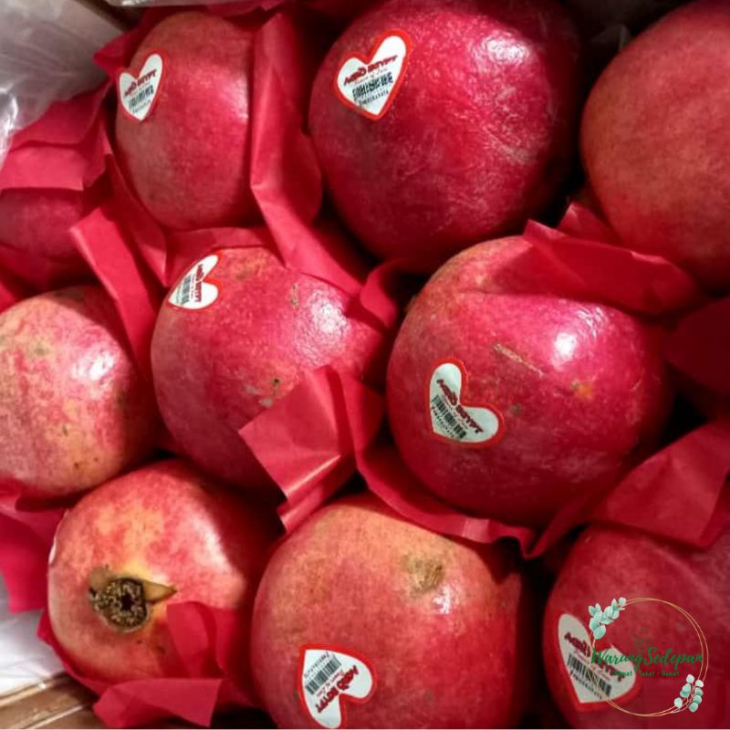 Buah Delima Import Delima Merah Superfood Delima Segar Bekasi Buah Segar Cikarang Buah Murah