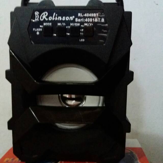 Speker aktif bluetooth microfon