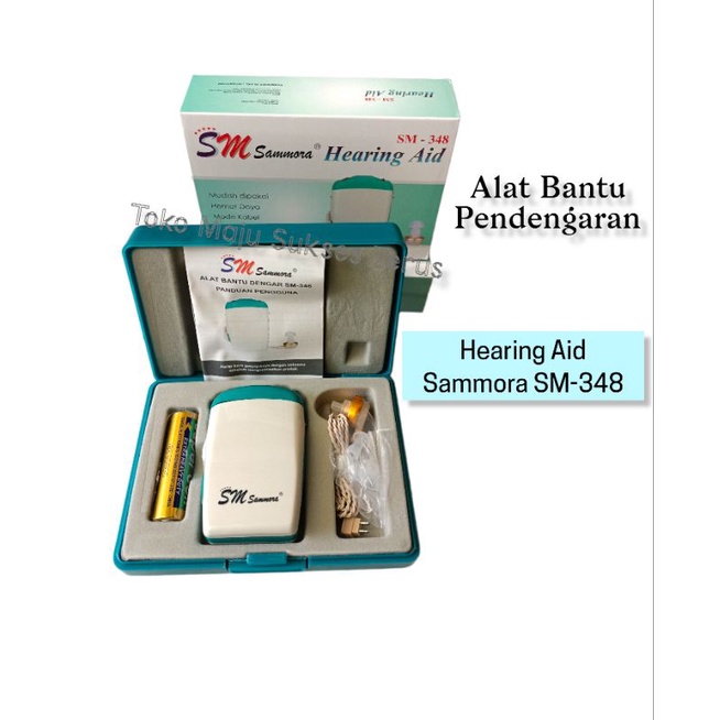 Hearing Aid Sammora KABEL / Alat Bantu Dengar SM 348 / Kabel