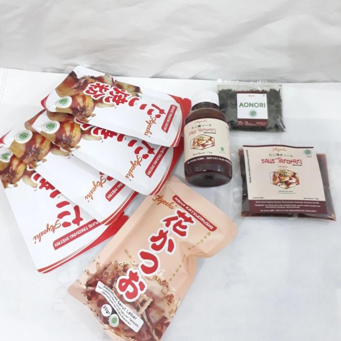 

Paket Bahan Takoyaki Lengkap Tepung Saus Katsuobushi