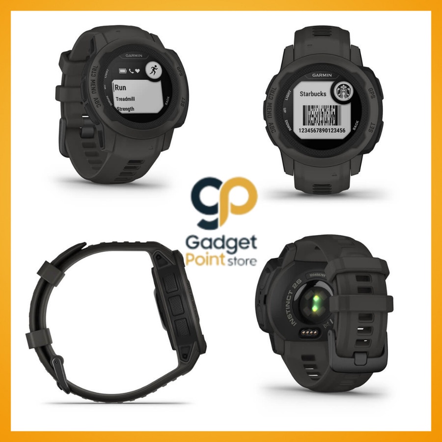 Sport Watch | Smart Watch Garmin Instinct 2 Graphite SEA 45mm - Garansi Resmi TAM 2 Tahun