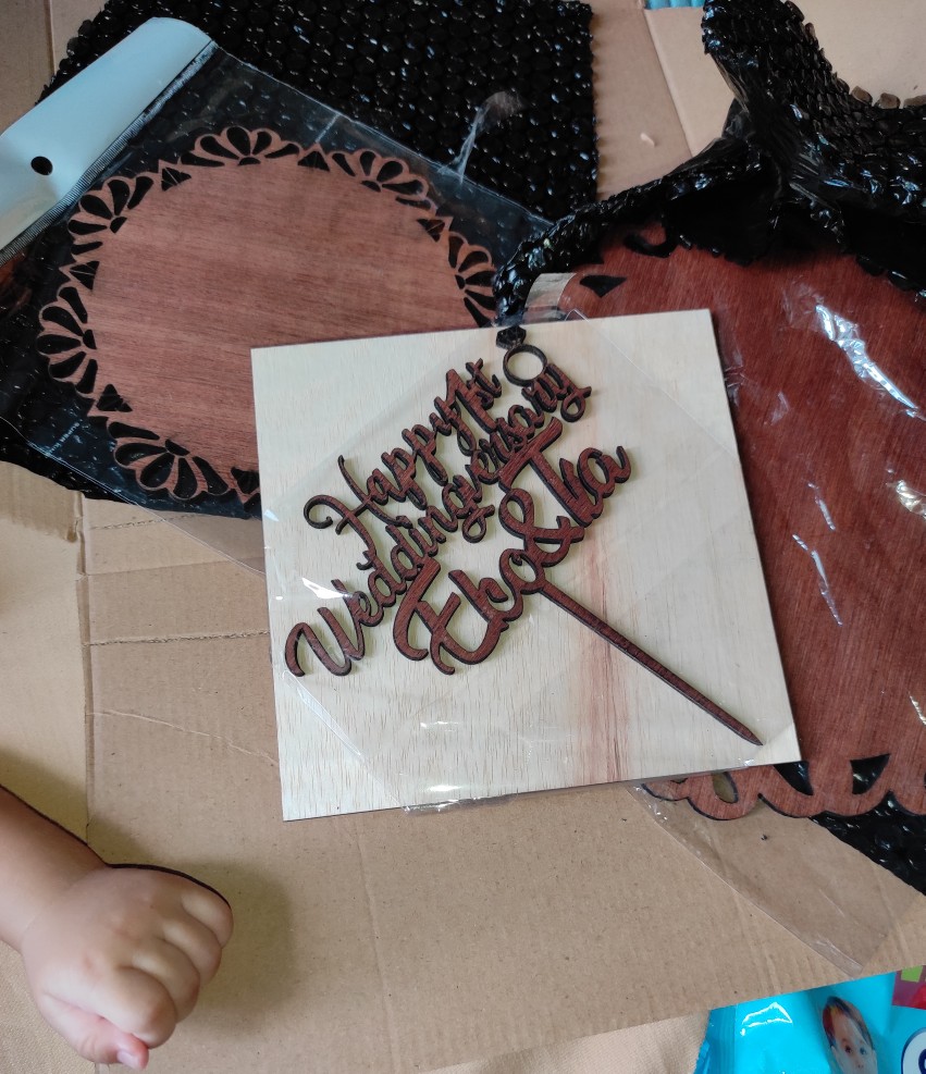 Cake Board Round / Alas Kue / Tatakan Kue Kode Rc - 03 Uk 25x25cm