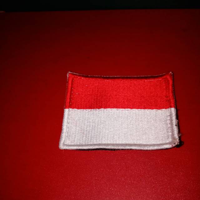 Patch bordir bendera indonesia