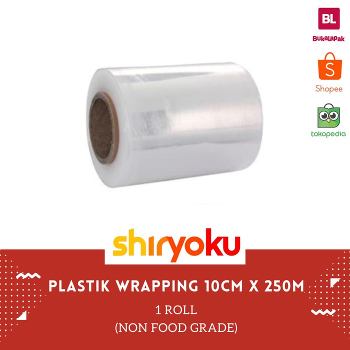 

STRETCH FILM 10CM X 250M PLASTIK WRAPPING PLASTIC WRAP PACKINGAN