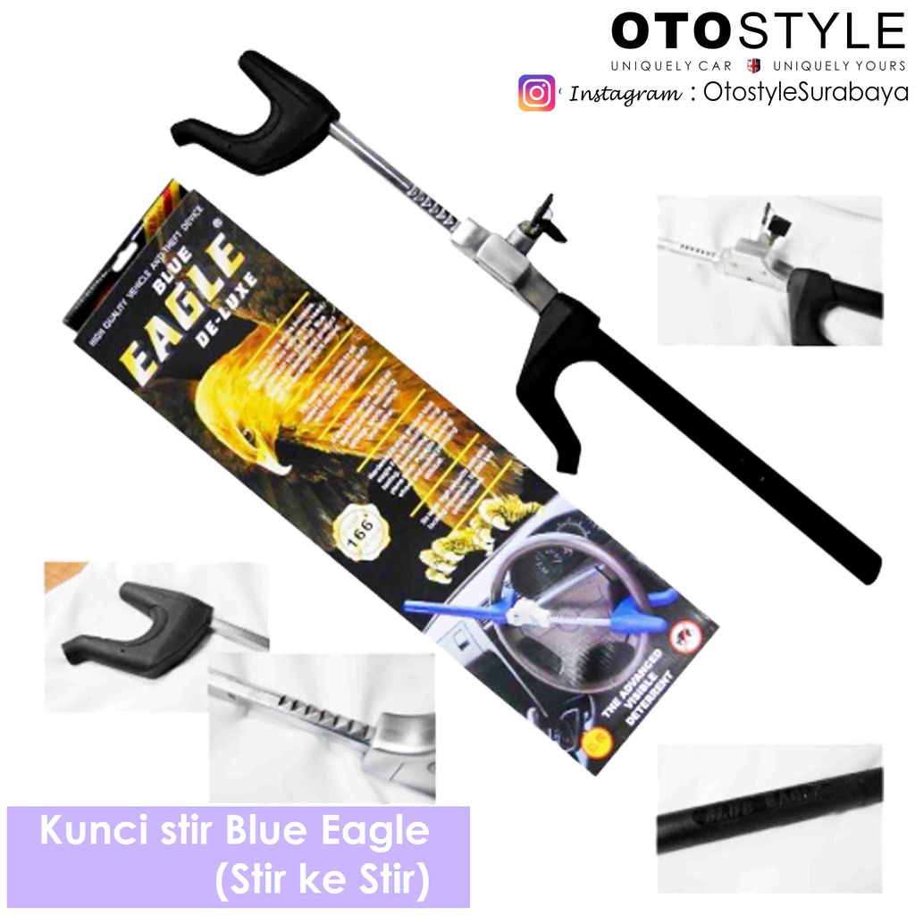 Kunci Stir Stang Mobil Universal - Kunci Pengaman anti maling