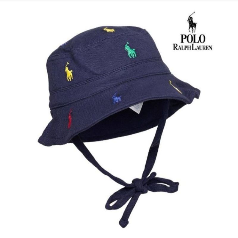Size 6, 9, 12 bulan. Topi Hat, Kupluk Beanie Anak Bayi - Carter's, Janie & J*ck, Polo Ralph Laure*-PRL Navy Bucket