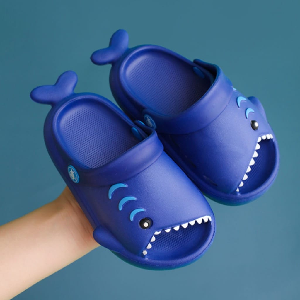 BIG SALE Sendal bayi sepatu bayi sendal anak lucu / sendal shark / sendak anak karet lucu premium