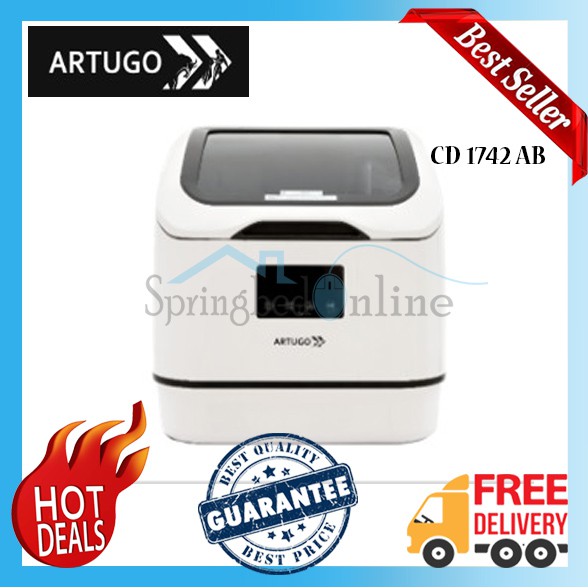 ARTUGO CD 1742 AB Digital Portable Dish Washer - Dishwasher CD1742AB