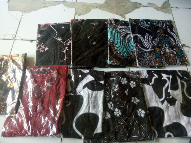 Blus Batik Wanita Ll Batik Seragam Ll Batik Pekalongan Ll Batik Murah