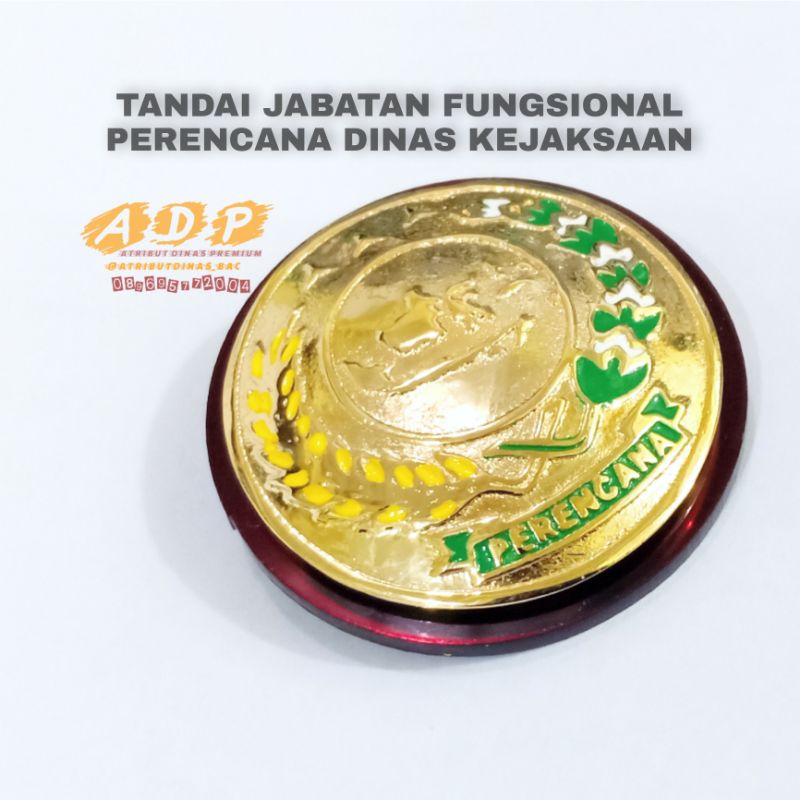 Tanda Jabatan Fungsional PRENCANA Dinas KEJAKSAAN