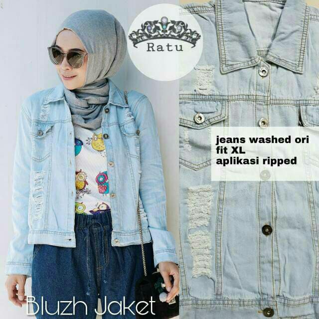 JACKET WANITA KEKINIAN  JEANS