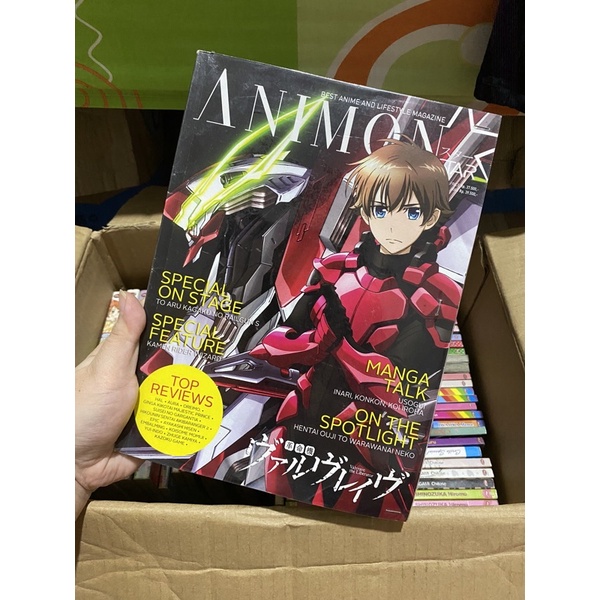 Majalah AnimonStar masih mulus majalah anime murah free poster bawaan